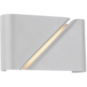 Dynamo LED 5 inch Gray Outdoor Wall Sconce