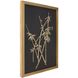 Bamboo Gold Wood Wall Art