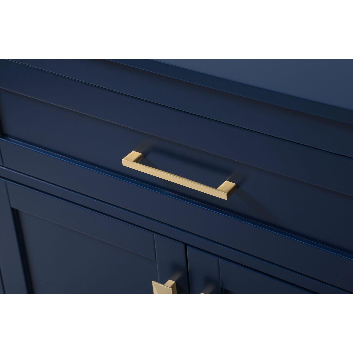 Adian Blue Bathroom Storage Cabinet