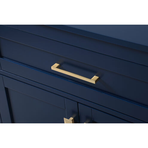 Adian Blue Bathroom Storage Cabinet