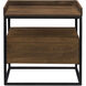 Vancouver 24 X 23 inch Brown Side Table