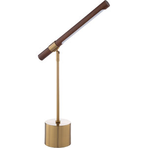 Yorkshire 28.75 inch 60 watt Brass Table Lamp Portable Light