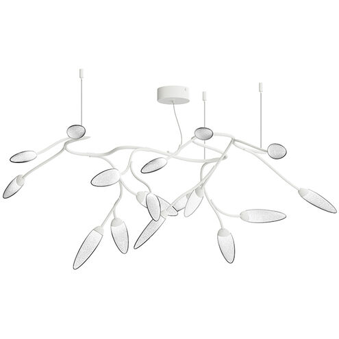 Vines LED 55 inch Satin White Surface Mount Ceiling Light