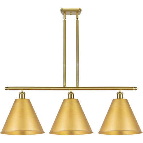 Ballston Cone LED 38.5 inch Satin Gold Island Light Ceiling Light