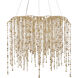Kealia 10 Light 36 inch Coco Cream Chandelier Ceiling Light, Large