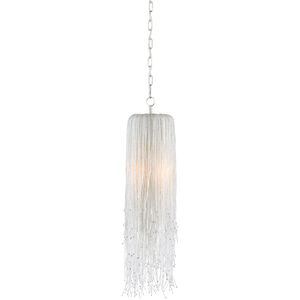Capelli 1 Light 6 inch Nickel/Clear Pendant Ceiling Light