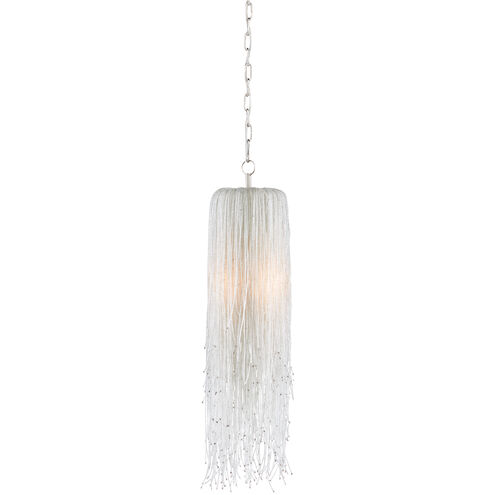 Capelli 1 Light 6 inch Nickel/Clear Pendant Ceiling Light