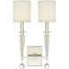 Paxton Sconce Wall Light in Polished Nickel