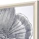 Florals Collection Blue Framed Art