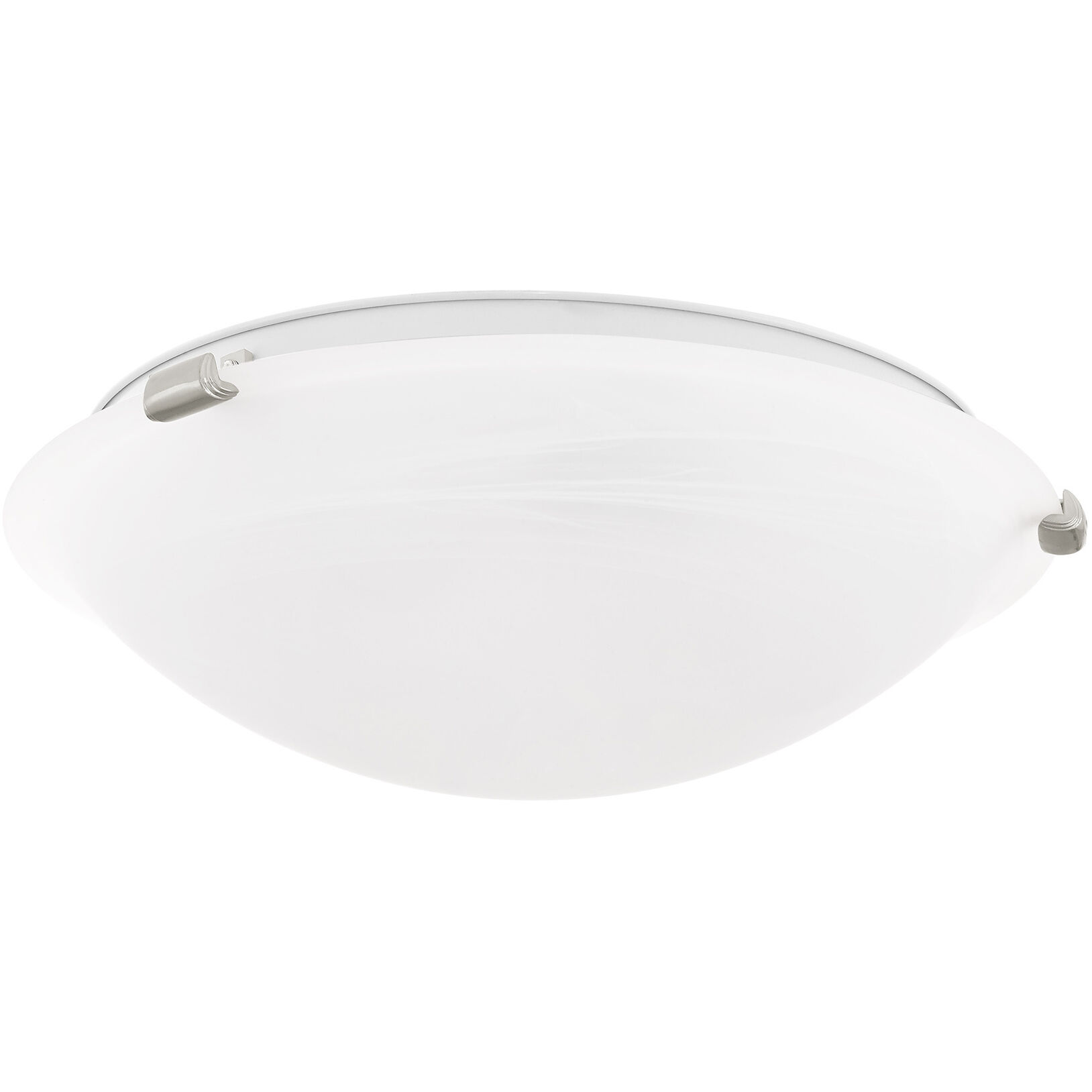 Oasis 3 Light 17 inch Brushed Nickel Semi-Flush Mount Ceiling Light