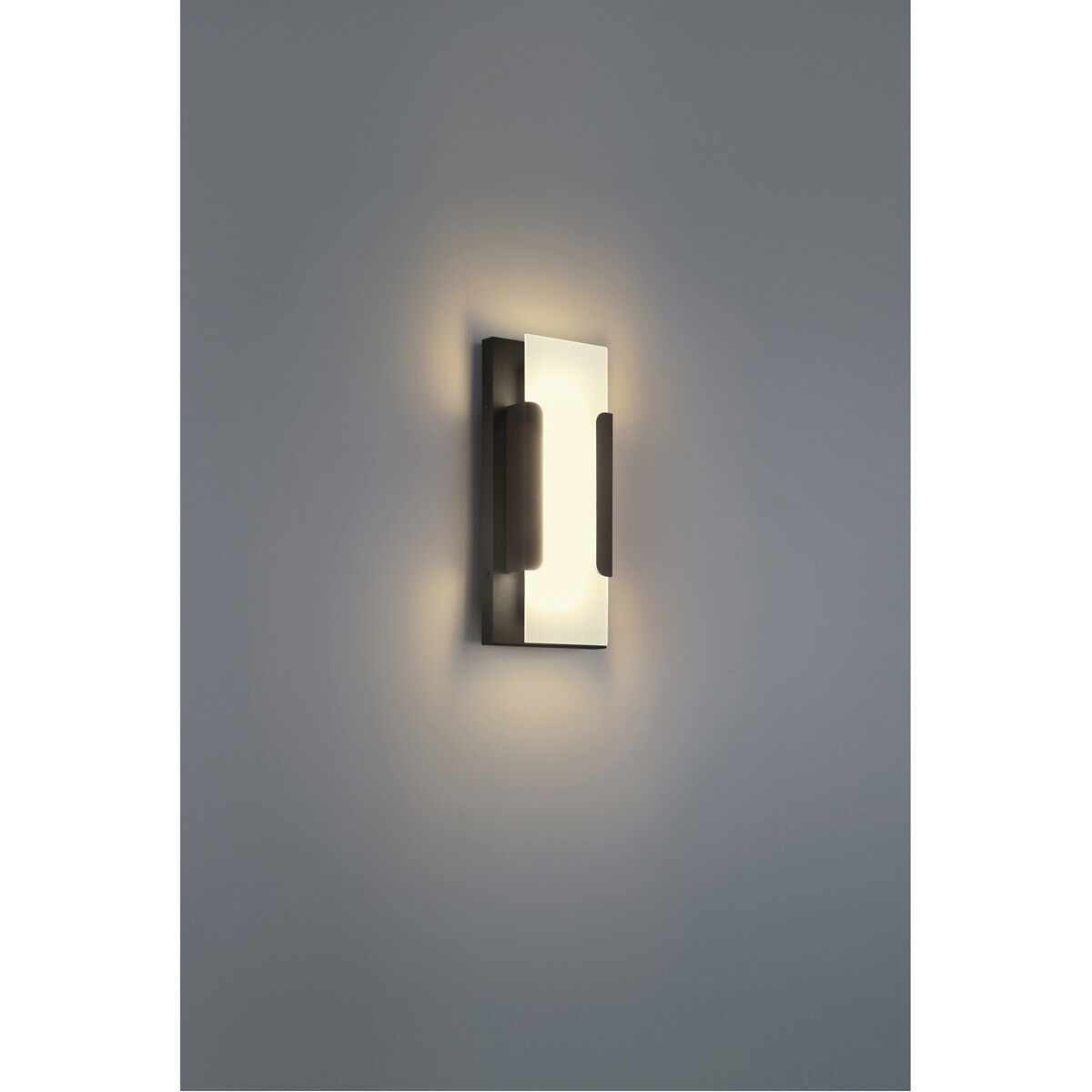 Hubert LED 13 inch Bronze Outdoor Wall Sconce
