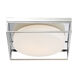 Rover LED 15 inch Chrome Flush Mount Ceiling Light