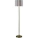 Elodie 60 inch 100 watt Antique Brass Floor Lamp Portable Light