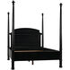 New Douglas Hand Rubbed Black Bed, Queen