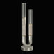 Antonia 29.75 inch 6.5 watt Silver Table Lamp Portable Light