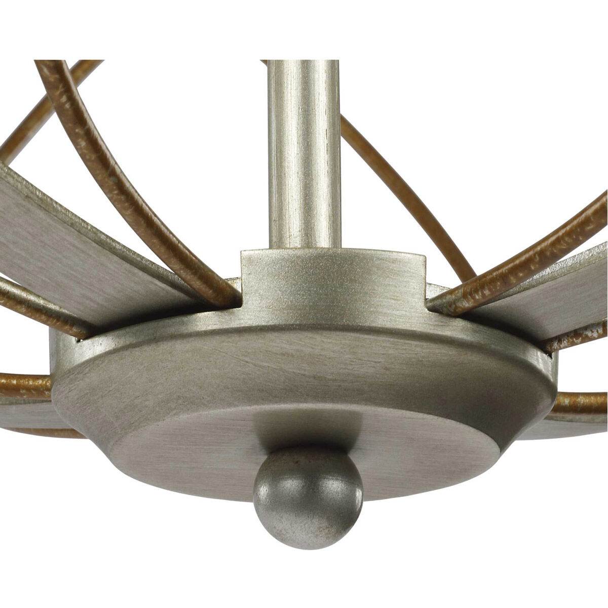 Brandywine 5 Light Silver Ridge Pendant Ceiling Light