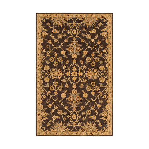 Caesar 144 X 108 inch Brown and Brown Area Rug, Wool