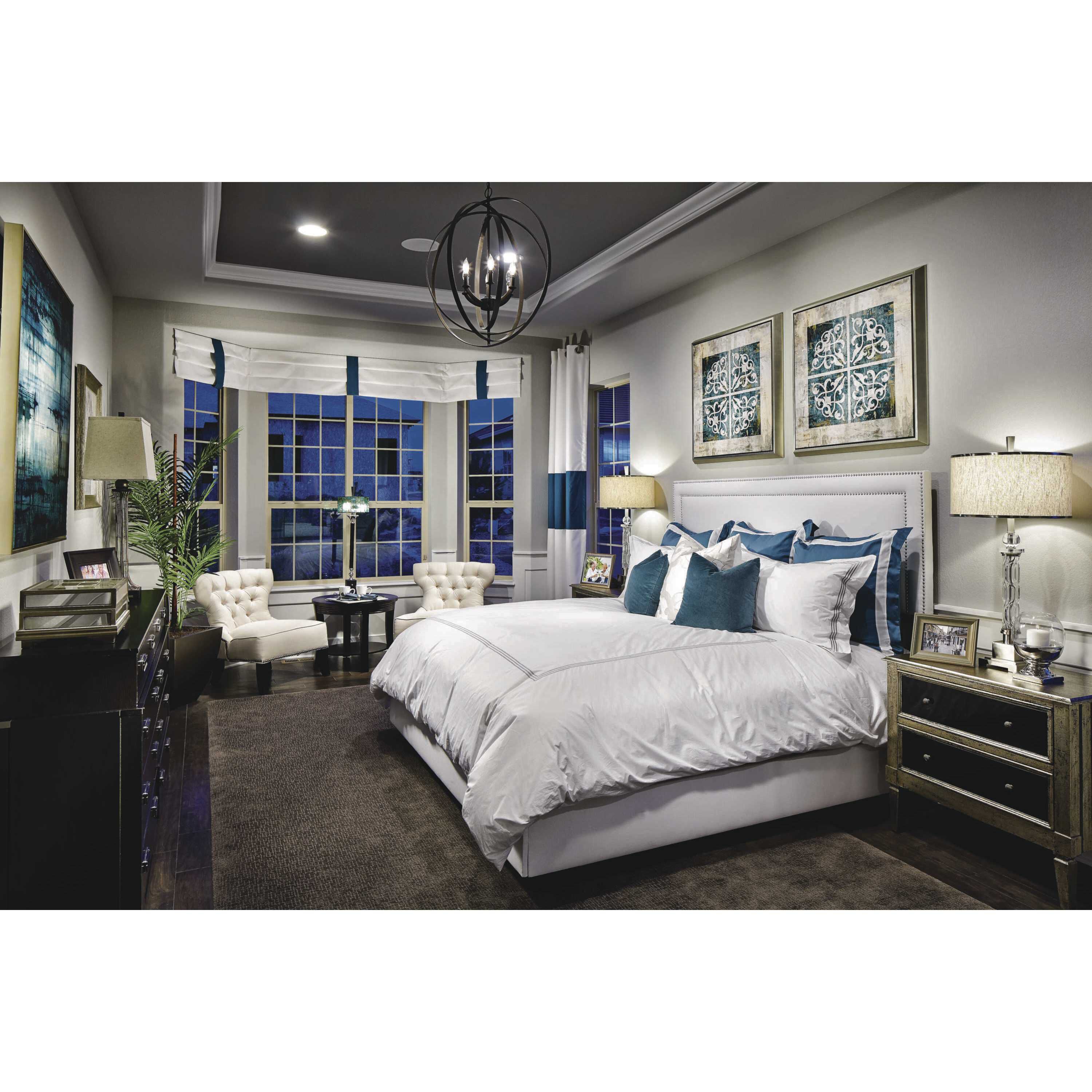 Equinox 6 Light 28 inch Antique Bronze Foyer Pendant Ceiling Light