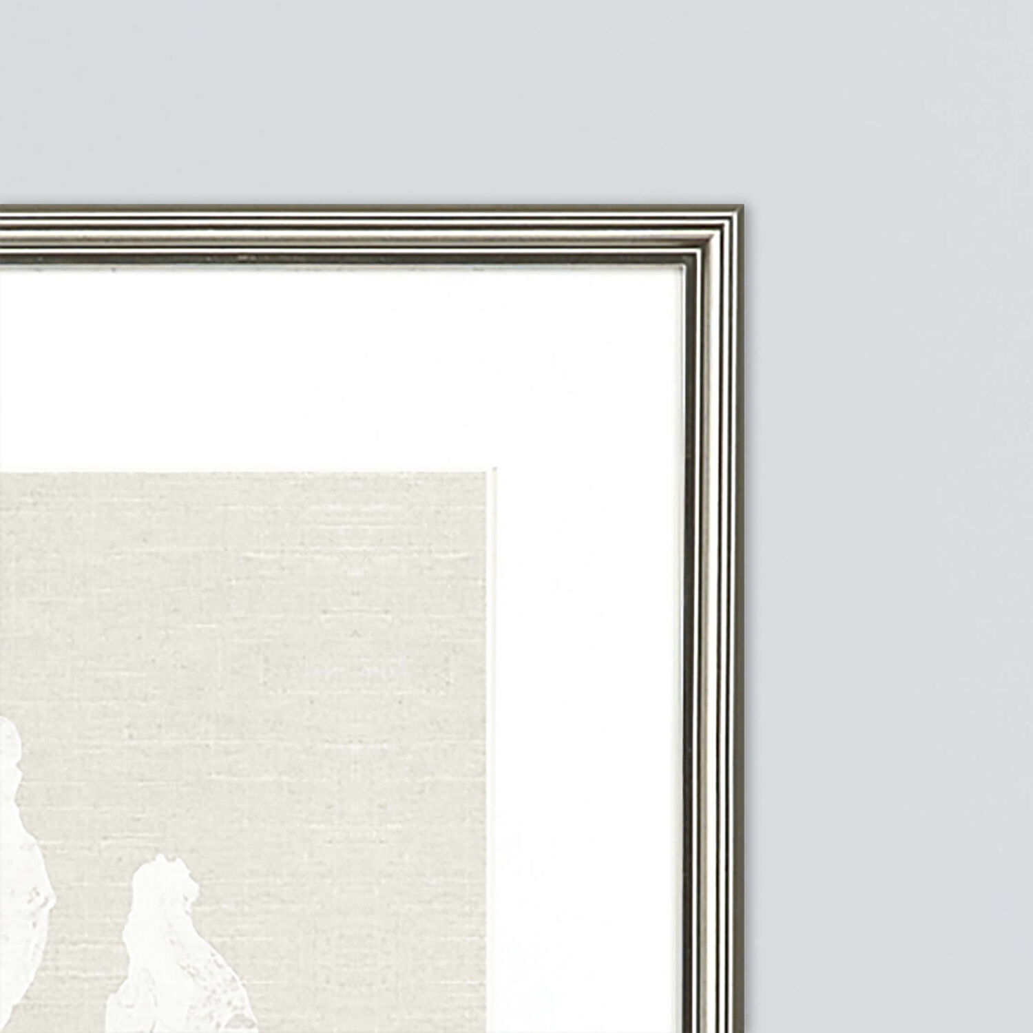 Oceania Seaweed White and Beige and Neutral Framed Art