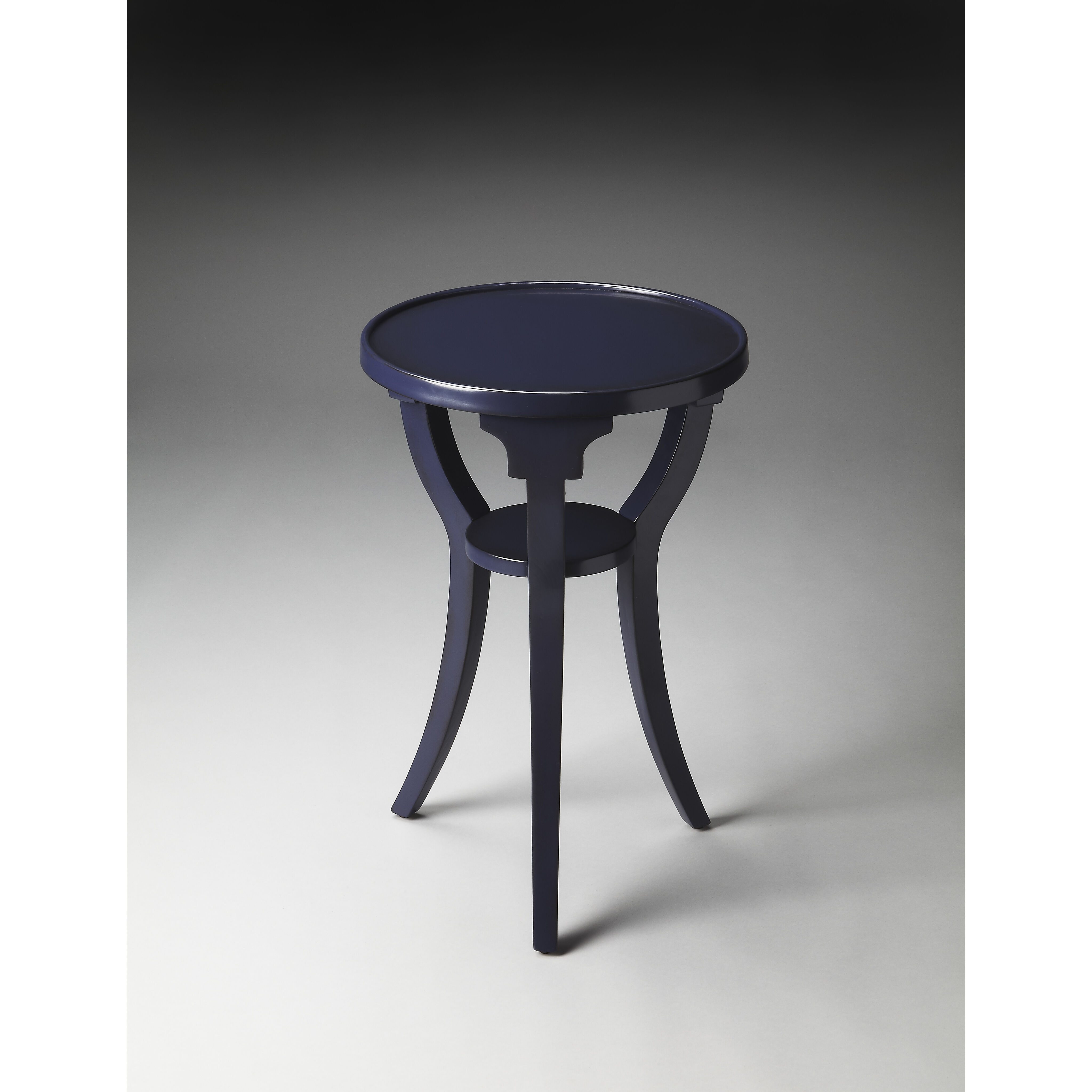 Butler Loft Dalton Navy 24 X 16 inch Blue Accent Table, Round