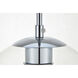Baxter 3 Light 18 inch Chrome Pendant Ceiling Light