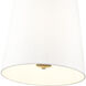 Weston 3 Light 13 inch Modern Gold Pendant Ceiling Light