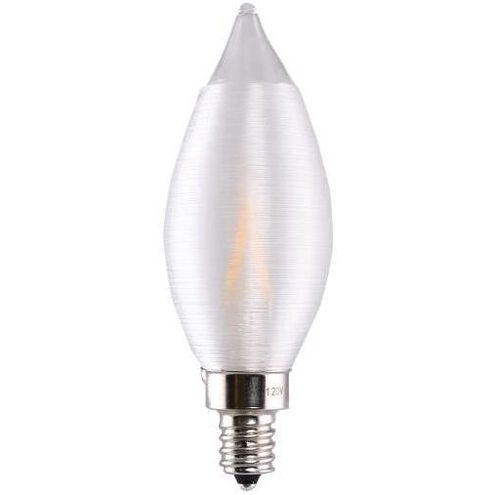 Lumos LED CA11 Candelabra E12 2 watt 120V 2700K Light Bulb