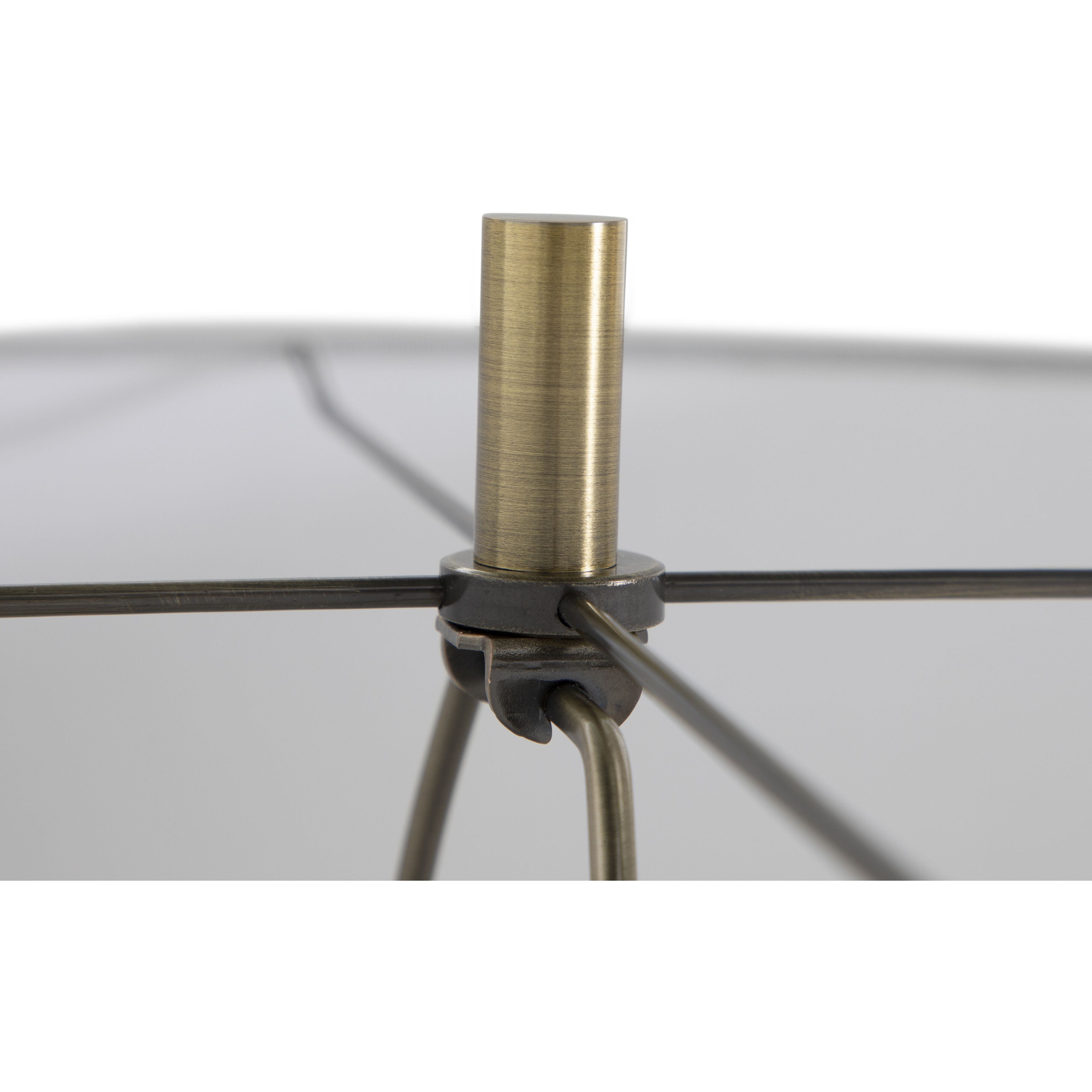 Felix 28 inch White Ceramic and Rich Brass with White Linen Table Lamp Portable Light