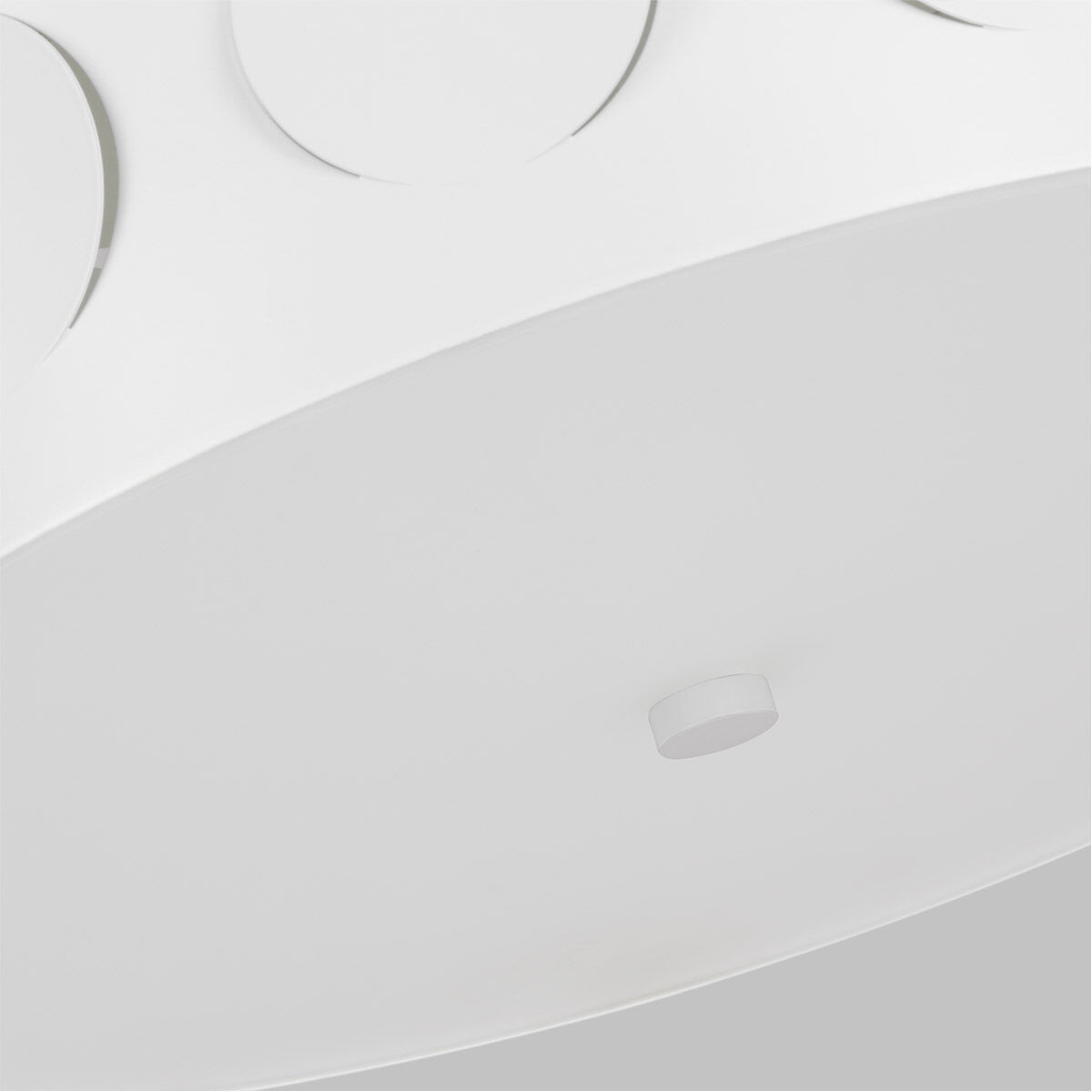 kate spade new york Dottie 3 Light 17.88 inch Matte White Flush Mount Ceiling Light