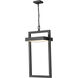 Luttrel LED 11.75 inch Black Outdoor Chain Mount Ceiling Fixture