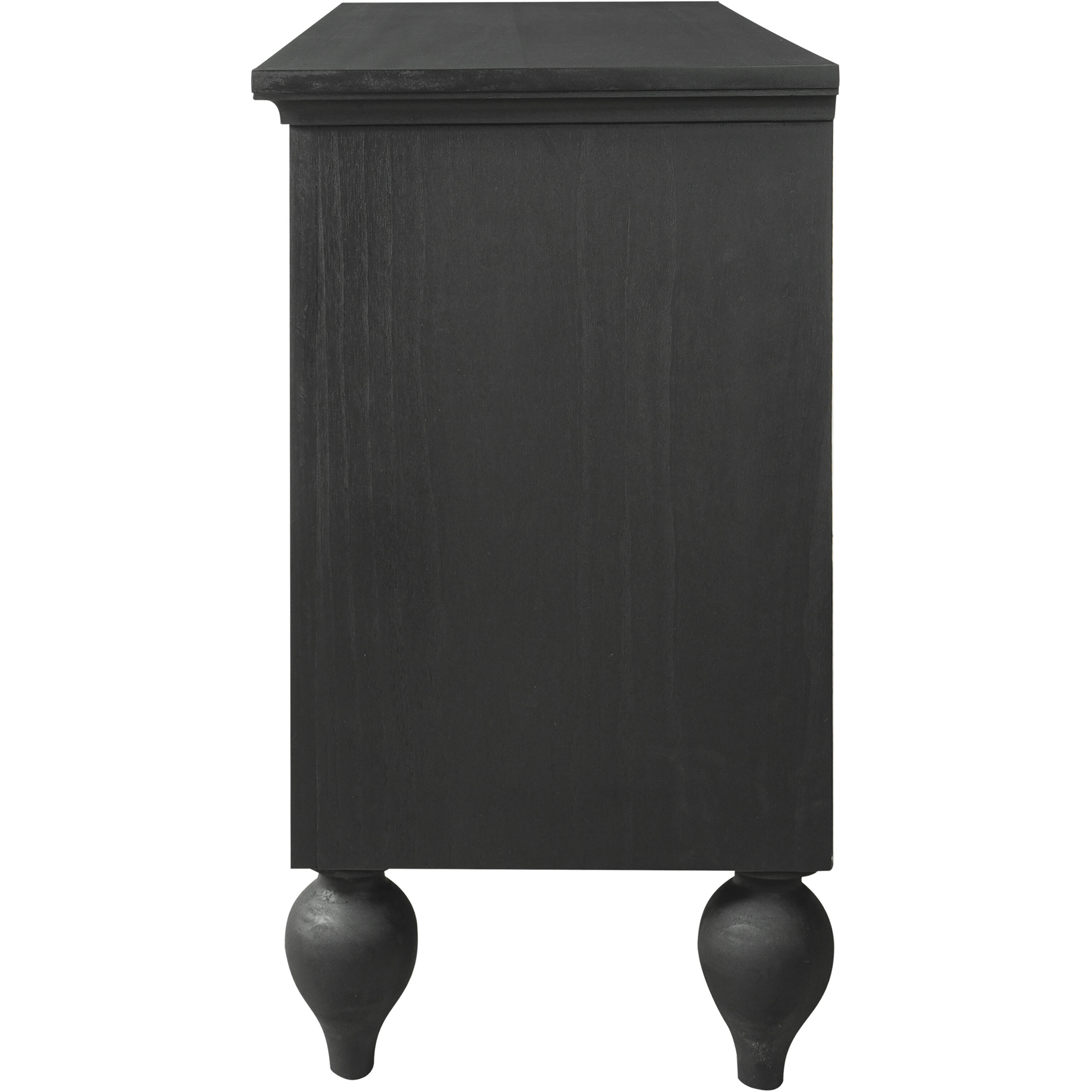 Piedmont Harvest Brown with Kettle Black Cabinet