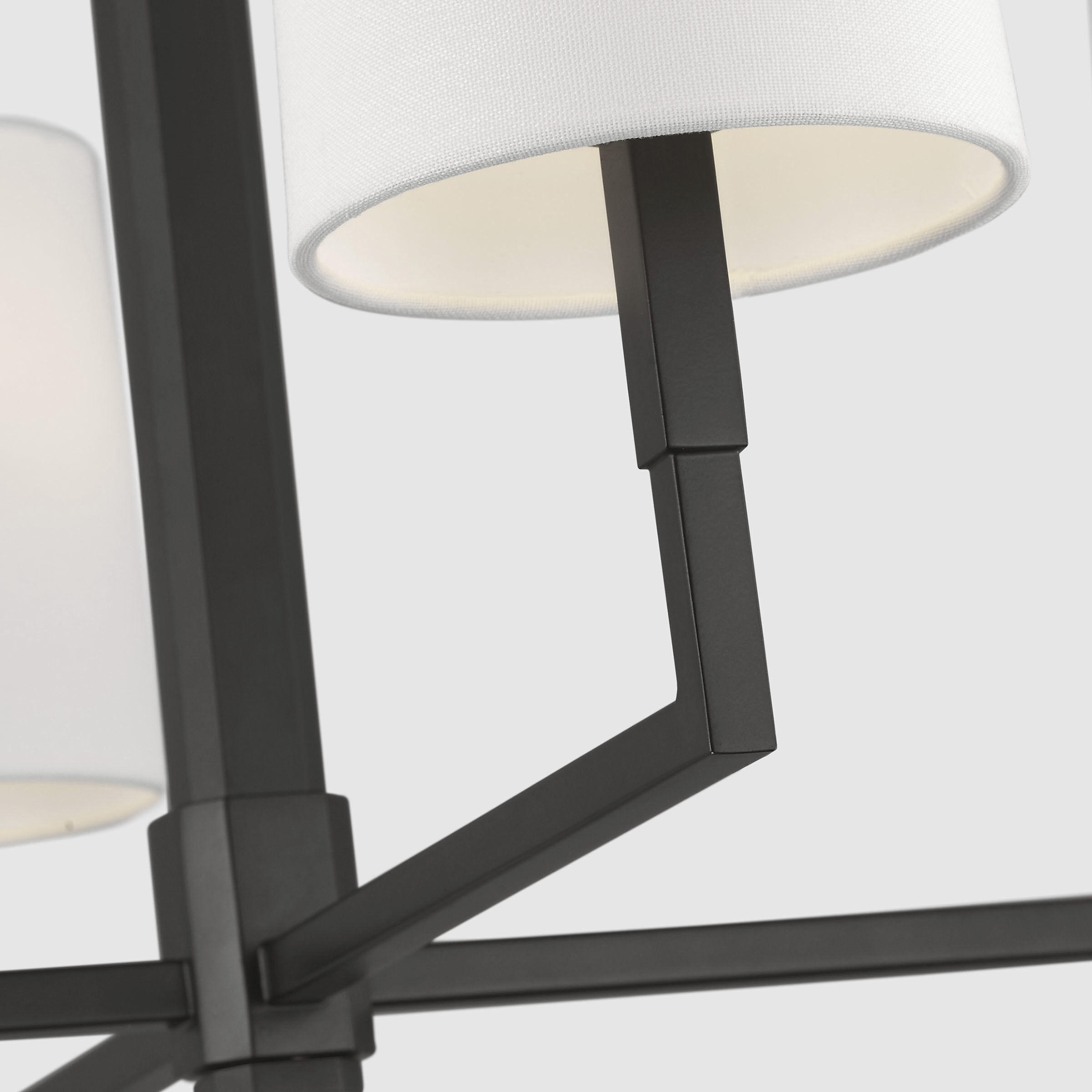 TOB by Thomas O'Brien Danica 4 Light 27 inch Aged Iron Chandelier Ceiling Light