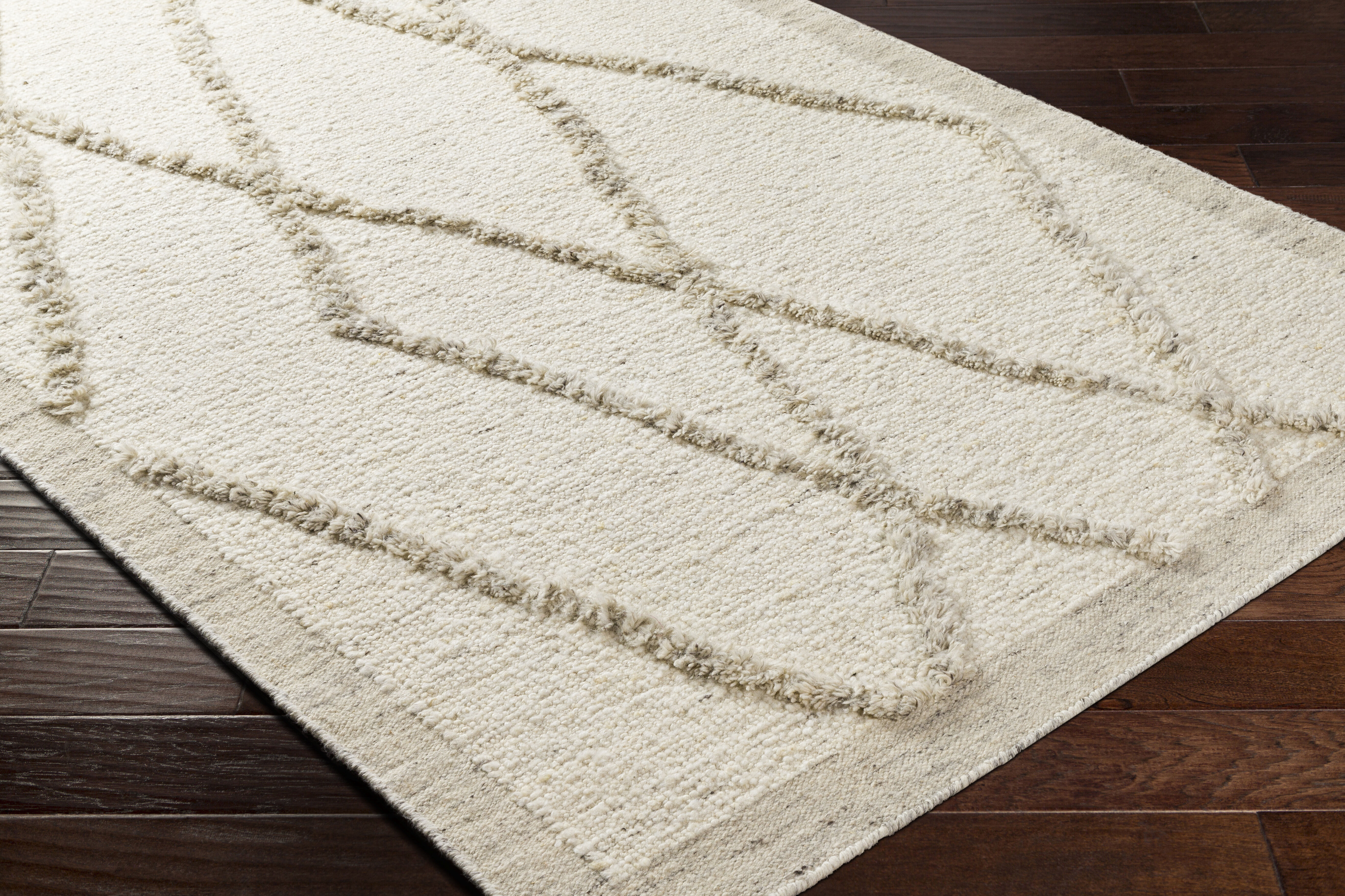 Tripoli 90 X 60 inch Cream Rug, Rectangle