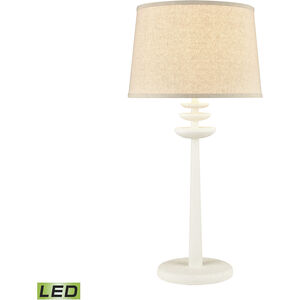 Seapen 31 inch 150.00 watt Matte White Table Lamp Portable Light