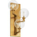 Sean Lavin Gambit LED 8.3 inch Aged Brass Wall Light in LED 90 CRI 2700K, Triple