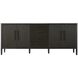 Blakely 84 X 34 inch Chocolate Oak Bathroom Vanity Cabinet