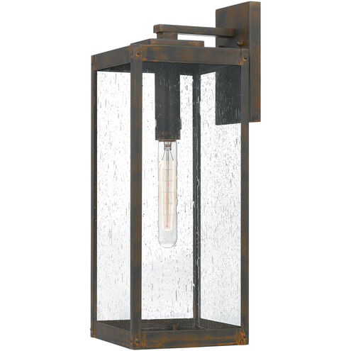 Westover 1 Light 20 inch Industrial Bronze Outdoor Wall Lantern