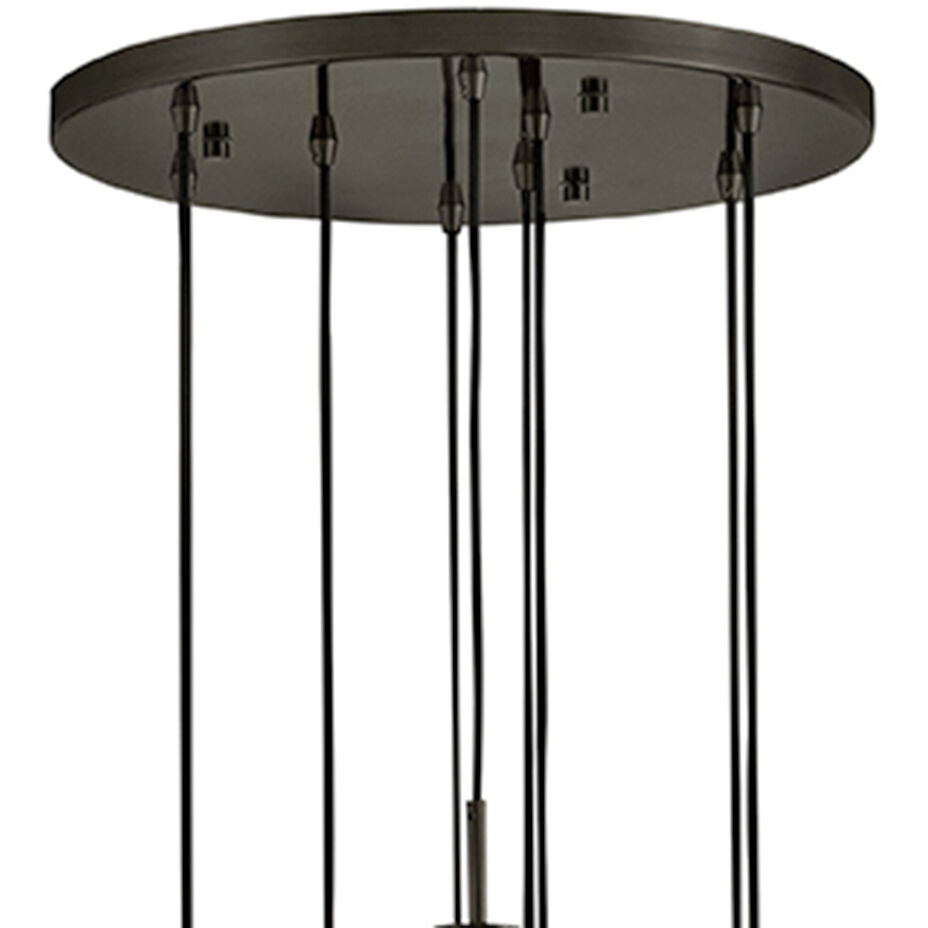 Cosette 9 Light 19.75 inch Black Oxide Pendant Ceiling Light