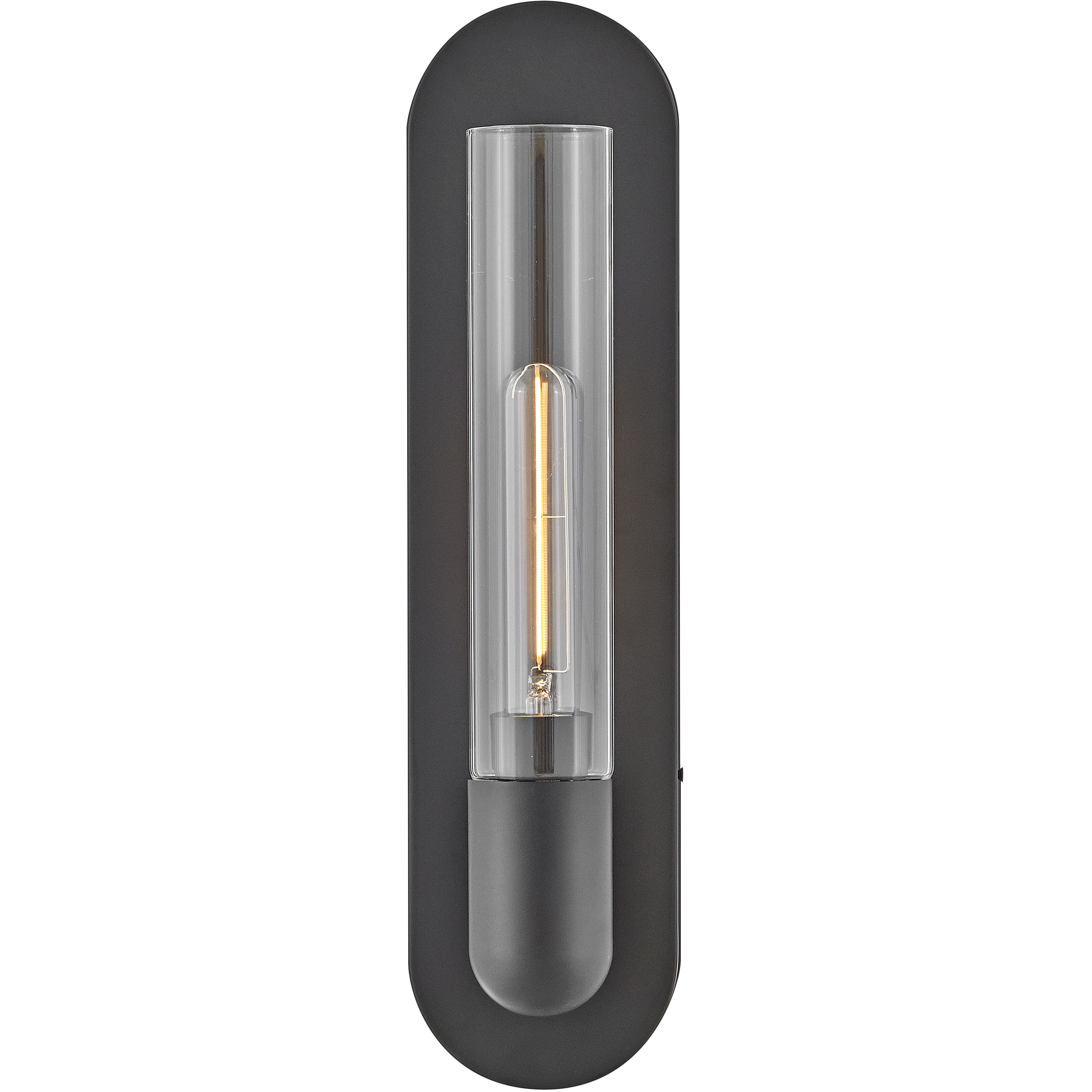 Tully 1 Light 4.5 inch Black ADA Sconce Wall Light