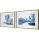 Waterside Collection Blue Framed Art