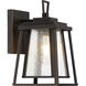 Sleepy Hollow 1 Light 12 inch Dakota Bronze Outdoor Wall Mount, Great Outdoors