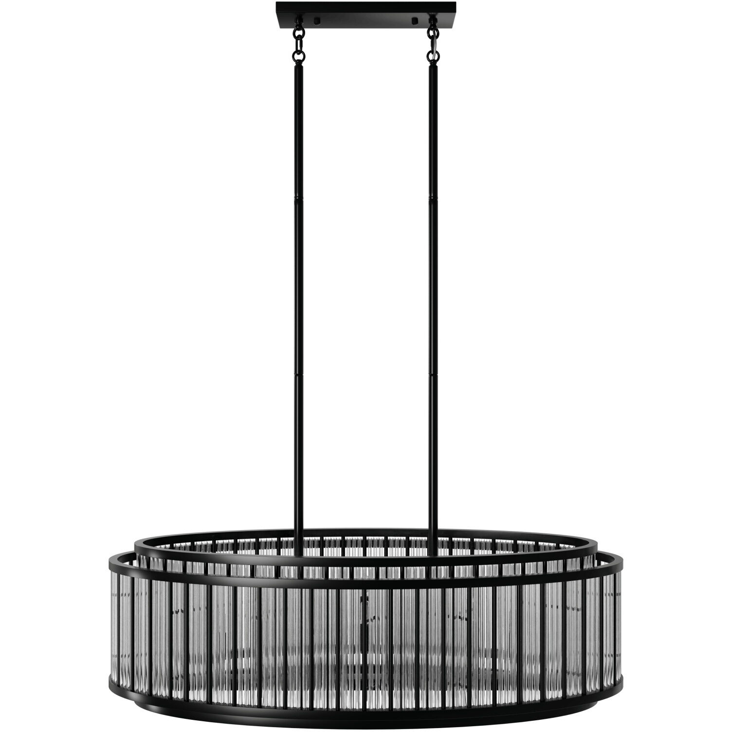 Waldorf 16 Light 24 inch Polished Gunmetal Chandelier Ceiling Light
