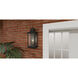 Abernathy Outdoor Wall Lantern in Matte Black, Small