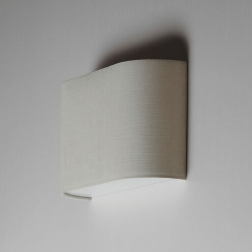 Prime LED 13 inch Oatmeal Linen ADA Wall Sconce Wall Light