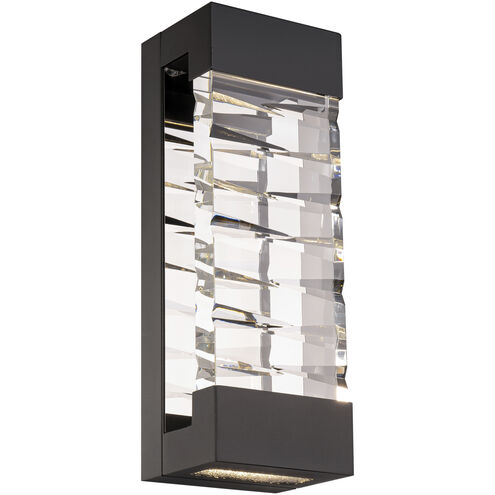 Labrynth LED 1 inch Black Outdoor Wall Light, Beyond