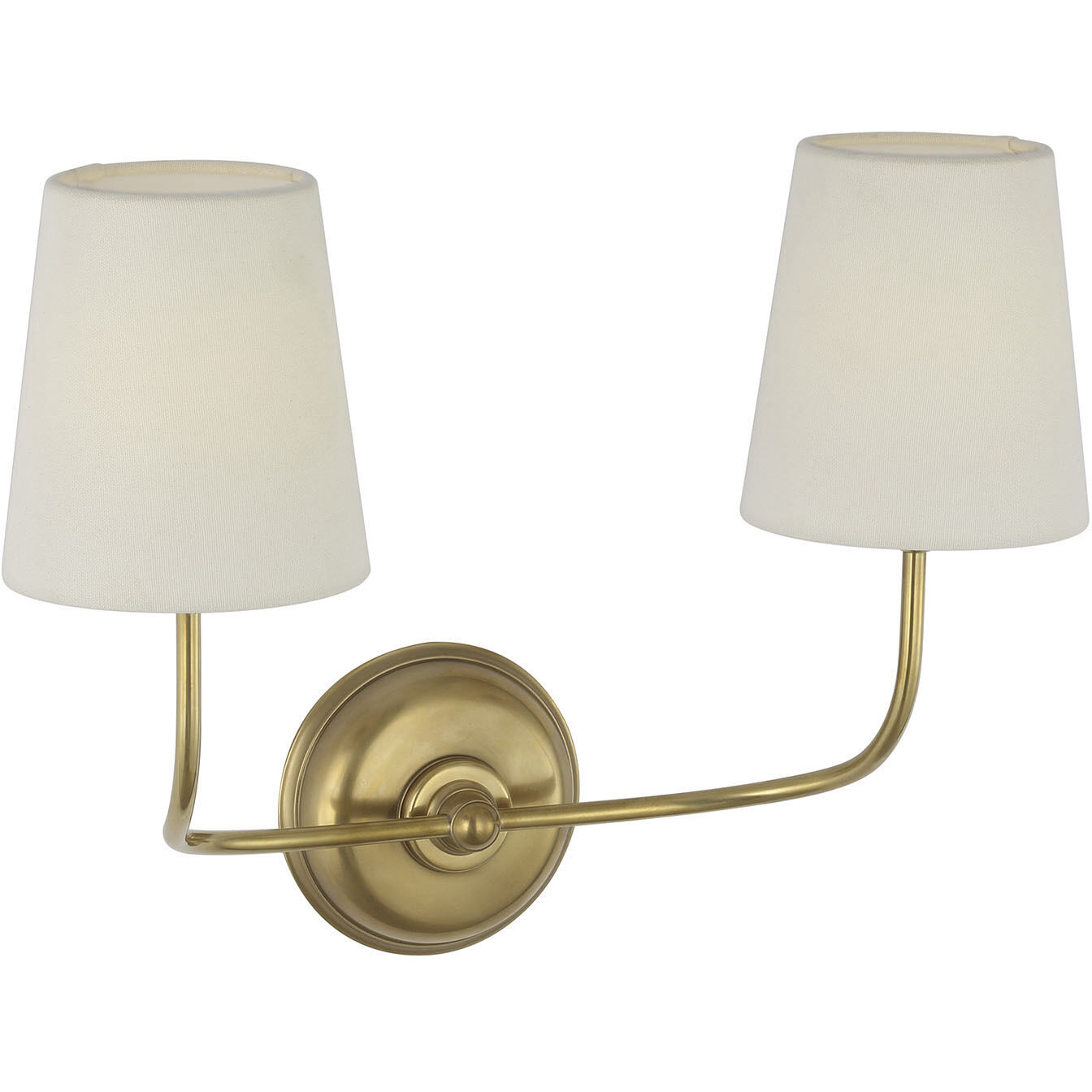 Thomas O'Brien Vendome Cordless Double Sconce Wall Light