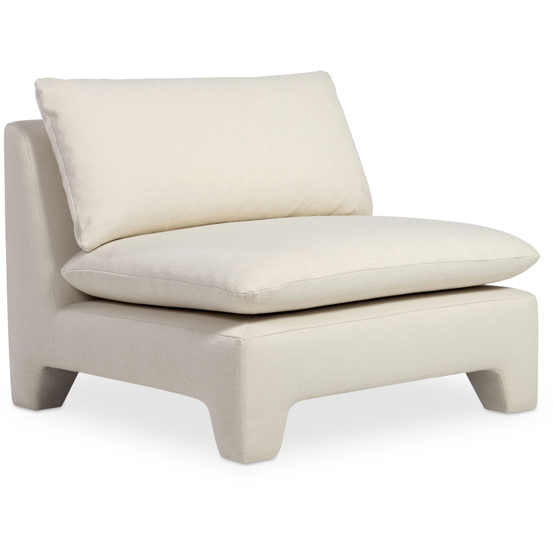 Estelle White Lounge Chair