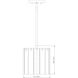 Glacier 1 Light 8.5 inch Matte Black Pendant Ceiling Light