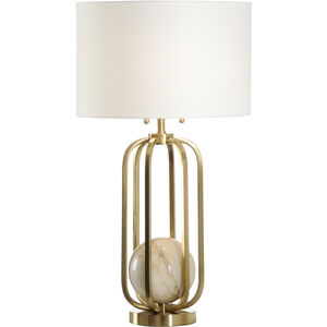 Varese 23 inch 60.00 watt Gold Table Lamp Portable Light