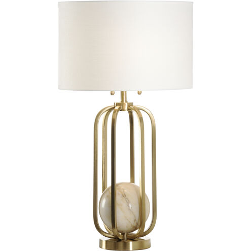 Varese 23 inch 60.00 watt Gold Table Lamp Portable Light